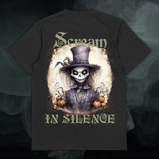 Scream In Silence custom graphic T-Shirt